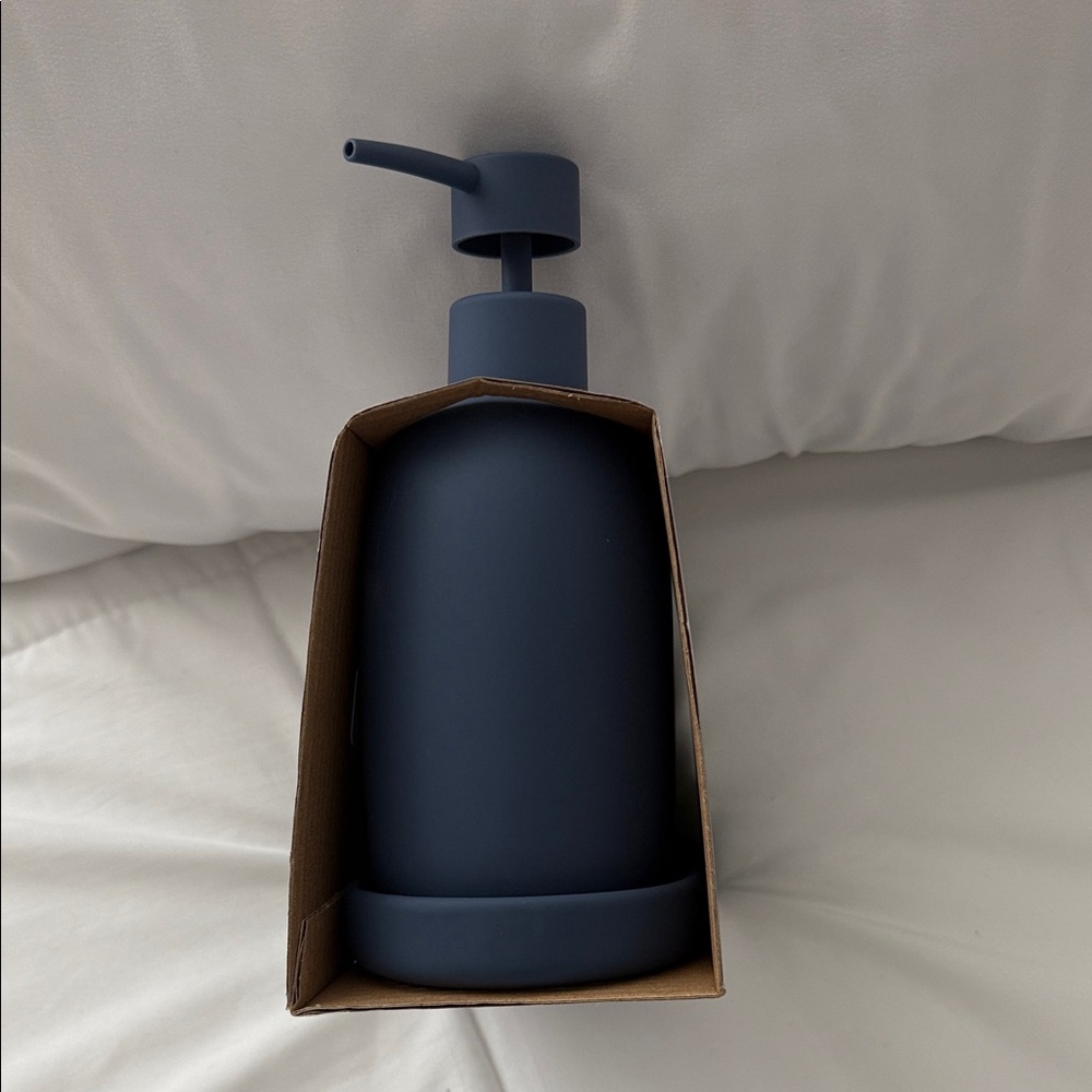 Mainstays Bath Accessory Set - Blue - Picture 2 of 8